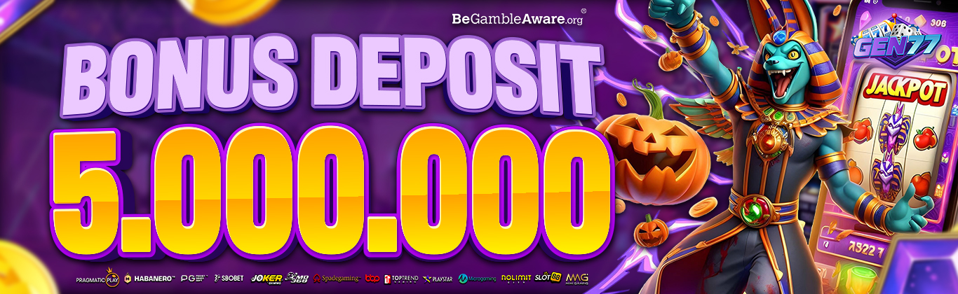 BONUS DEPOSIT HARIAN 10% MAX IDR 5 JUTA